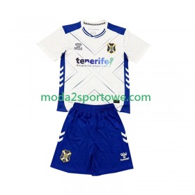 Koszulka CD Tenerife Dziecięcy Domowe Stroje Piłkarskie 2025/26 Krótki Rękaw